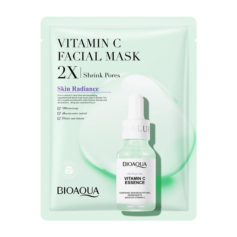 Collagen, Hyaluronic Acid, Centella & Vitamin C Face Mask Set – Moisturizing & Firming Sheet Masks