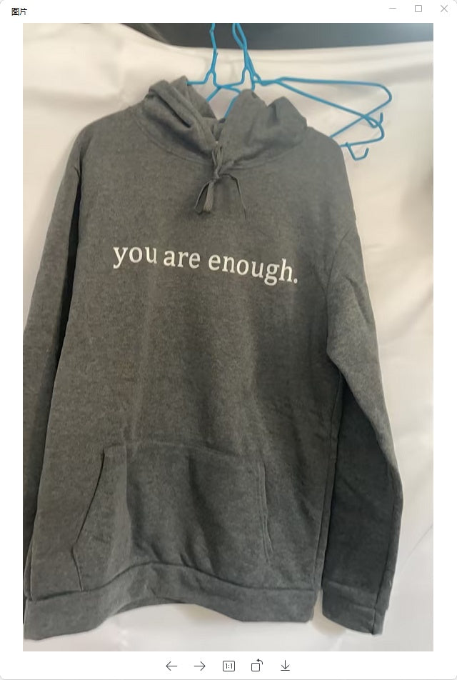 “Dear Person Behind Me” Plush Hoodie – Cozy Unisex Letter Print with Kangaroo Pocket