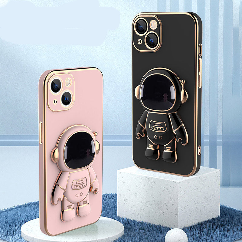 Cosmic Explorer 3D Astronaut Phone Case – Anti-Drop & Built-In Stand