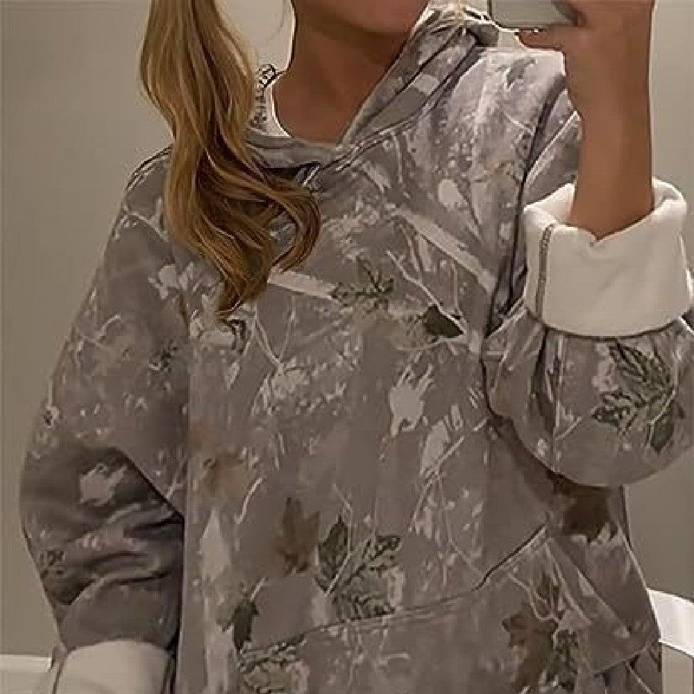 Women’s Casual Pocket Hoodie – Stylish & Comfy Everyday Wear