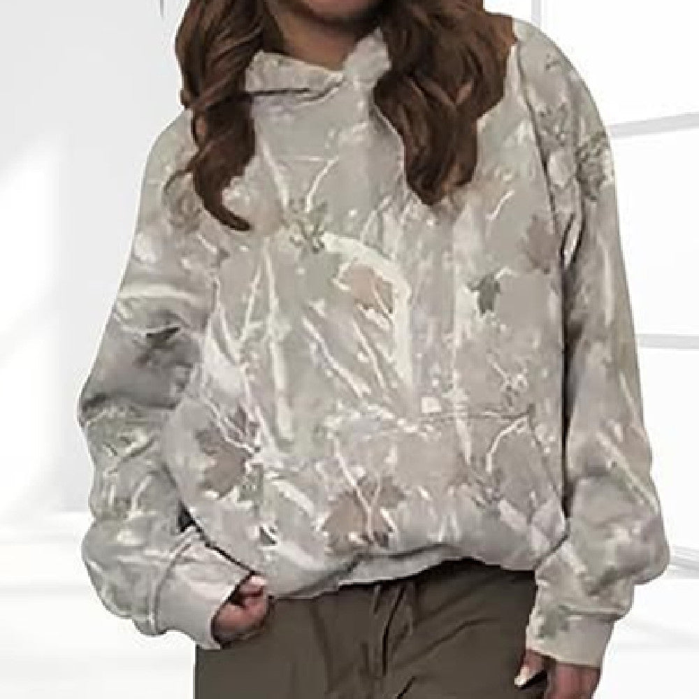 Women’s Casual Pocket Hoodie – Stylish & Comfy Everyday Wear
