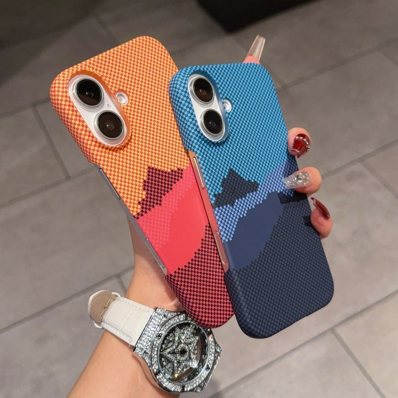 Ultra-Thin Half-Pack Magnetic iPhone Case – Sleek & Protective Cover