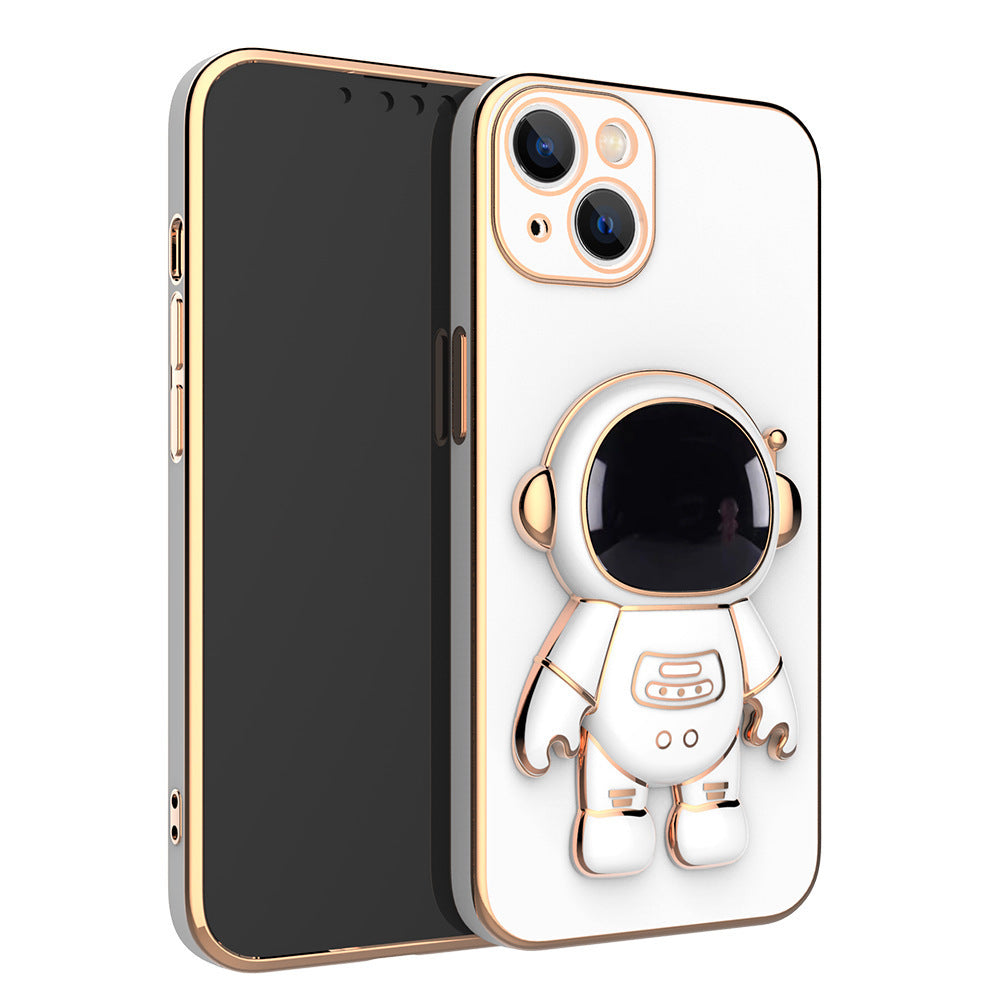 Cosmic Explorer 3D Astronaut Phone Case – Anti-Drop & Built-In Stand