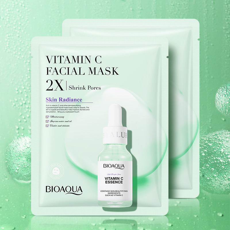 Collagen, Hyaluronic Acid, Centella & Vitamin C Face Mask Set – Moisturizing & Firming Sheet Masks