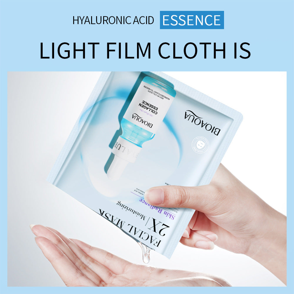 Collagen, Hyaluronic Acid, Centella & Vitamin C Face Mask Set – Moisturizing & Firming Sheet Masks